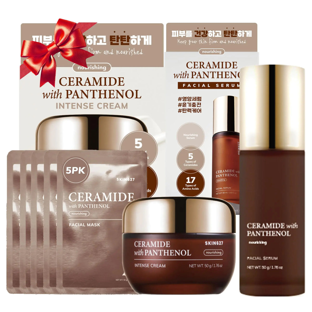 Innerest SKIN627 Daily Face Moisturizer 3PK Set – Ceramide Korean Skincare