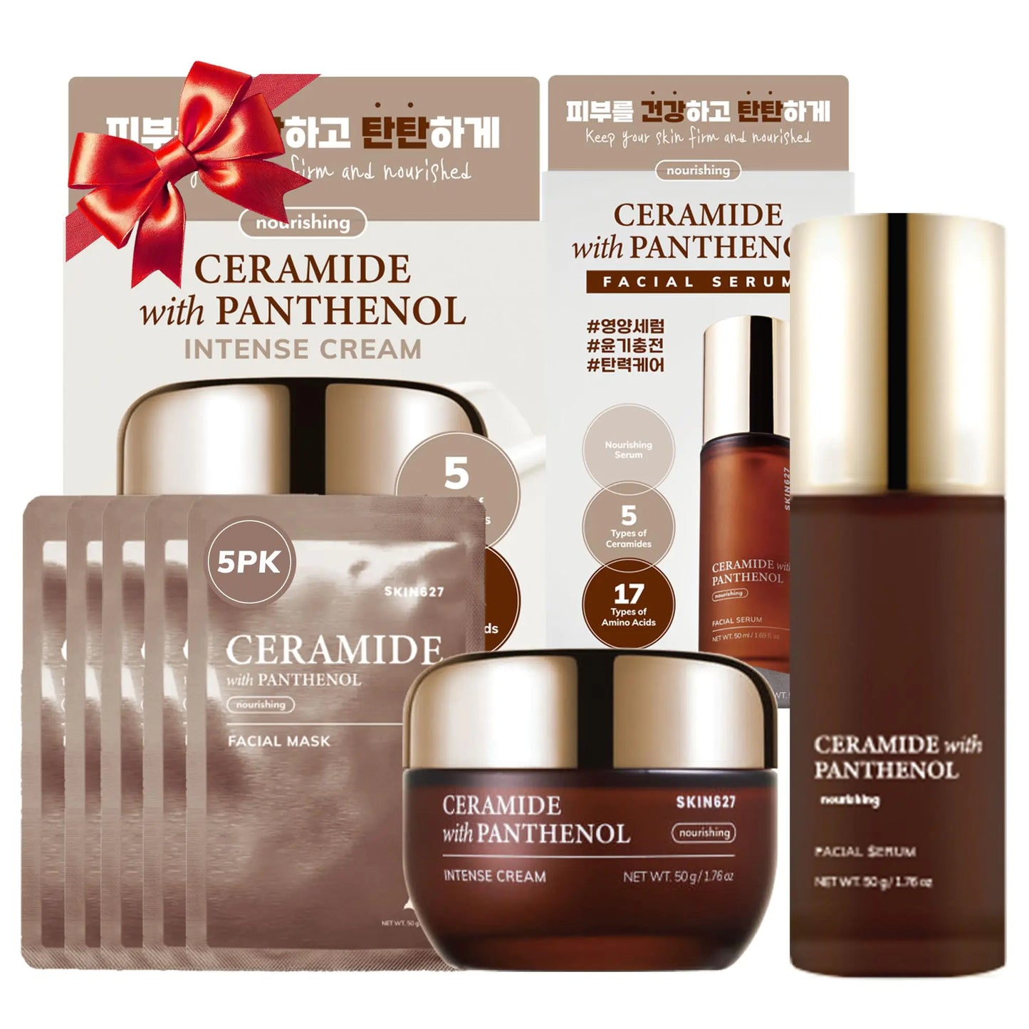 Innerest SKIN627 Daily Face Moisturizer 3PK Set – Ceramide Korean Skincare