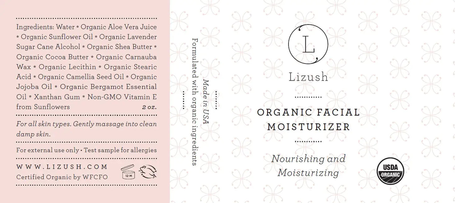 Organic Facial Moisturizer – Natural Hydrating Cream for Glowing Skin