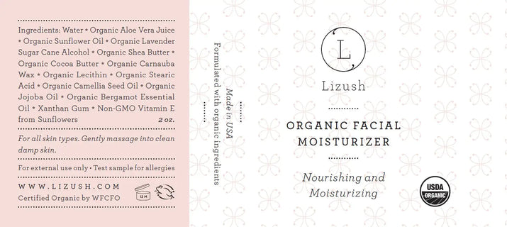 Organic Facial Moisturizer – Natural Hydrating Cream for Glowing Skin