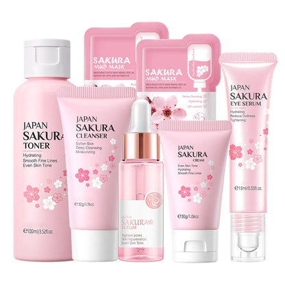 sakura skin care set korean beauty kit